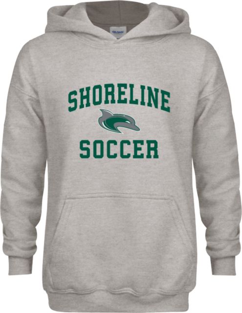 Shoreline Youth Fleece Hood Arched Shoreline Soccer - ONLINE ONLY