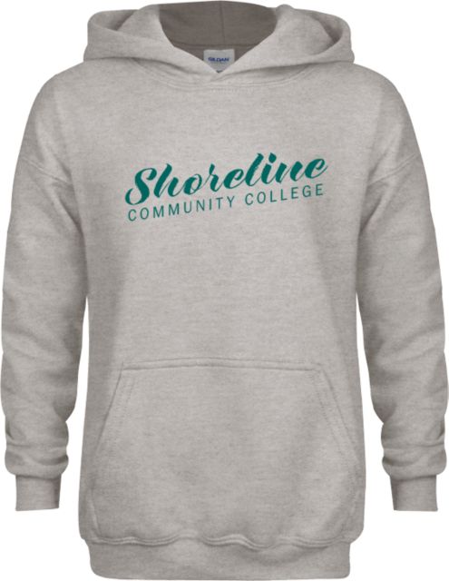 Shoreline Youth Fleece Hood Shoreline Community College Script - ONLINE ONLY