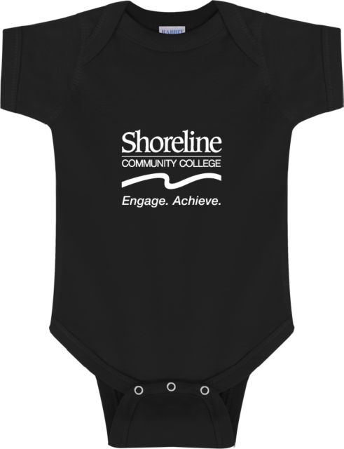 Shoreline Infant Bodysuit Shoreline Community College Primary Word mark w/ Tagline - ONLINE ONLY