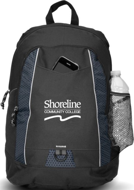 Shoreline Impulse Backpack Shoreline Community College Primary Word mark - ONLINE ONLY