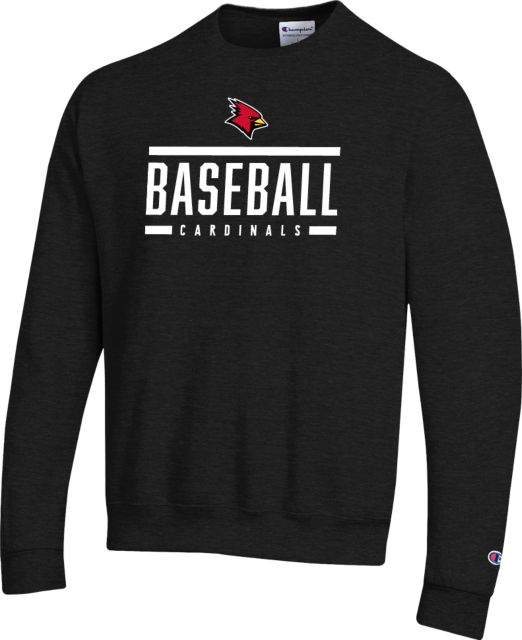 SUNY Plattsburgh Champion Fleece Crew Cardinals Baseball - ONLINE ONLY