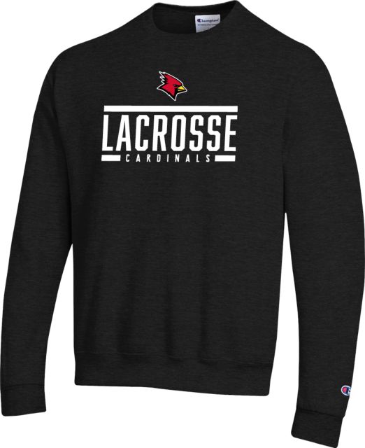 SUNY Plattsburgh Champion Fleece Crew Cardinals Lacrosse - ONLINE ONLY