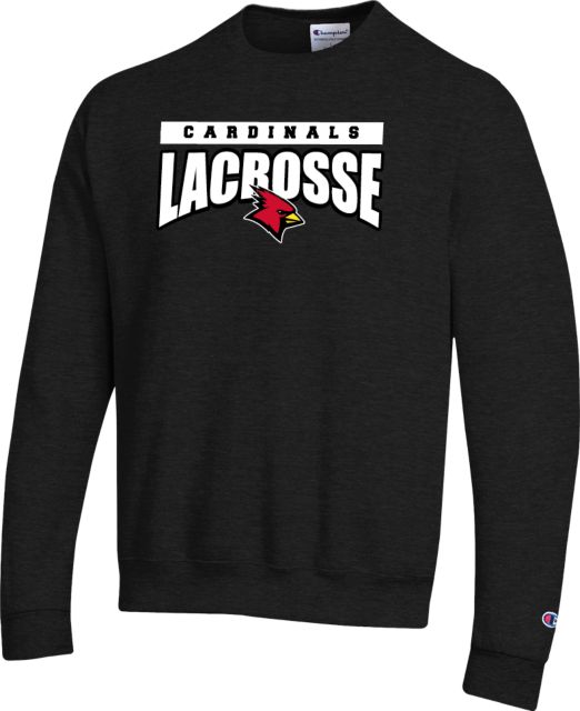 SUNY Plattsburgh Champion Fleece Crew Cardinals Lacrosse - ONLINE ONLY