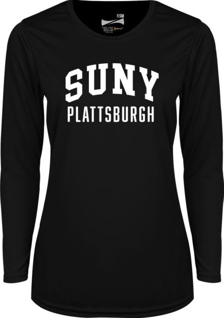 SUNY Plattsburgh Womens Performance Long Sleeve Shirt SUNY - ONLINE ONLY