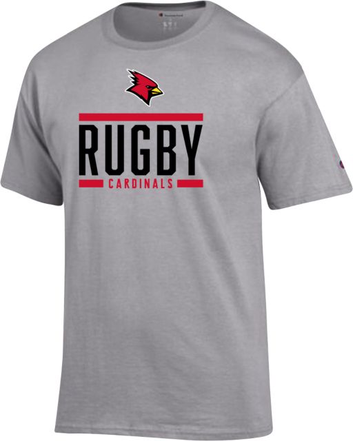 SUNY Plattsburgh Champion T Shirt Cardinals Rugby - ONLINE ONLY