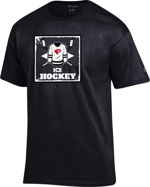 SUNY Plattsburgh Champion T Shirt Cardinals Ice Hockey - ONLINE ONLY