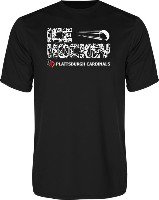 SUNY Plattsburgh Performance Tee Cardinals Ice Hockey - ONLINE ONLY
