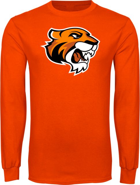 Doane Univ Long Sleeve T-Shirt Thomas Tiger Head - ONLINE ONLY
