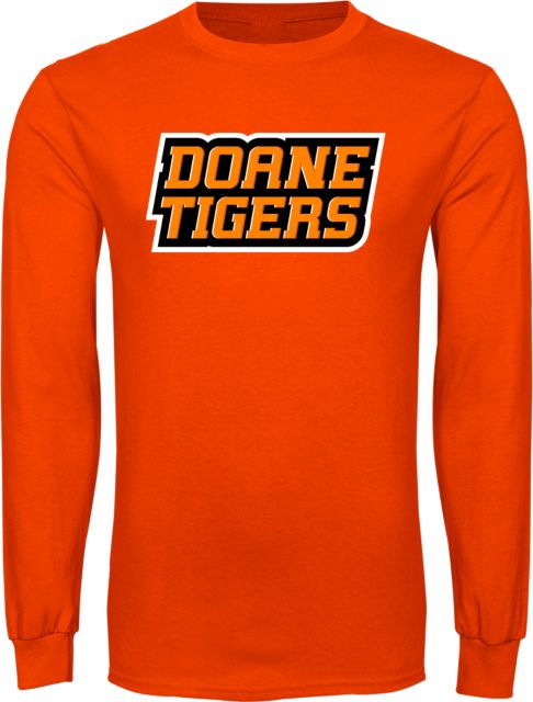 Doane Univ Long Sleeve T-Shirt Doane Tigers Stacked - ONLINE ONLY