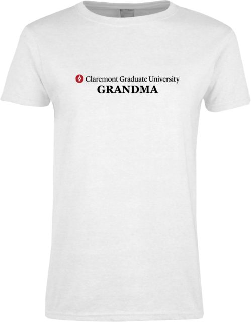 Claremont Graduate University Grandma Women's Short Sleeve T-Shirt - ONLINE ONLY