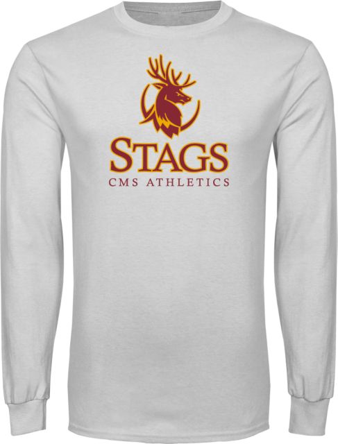 Claremont-Mudd-Scripps Stags CMS Athletics Long Sleeve T-Shirt - ONLINE ONLY