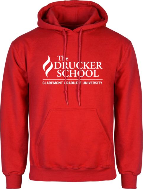 Claremont Graduate University Drucker School Fleece Hooded Sweatshirt - ONLINE ONLY