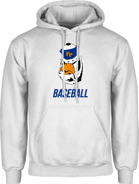 Pomona-Pitzer Sagehens Baseball Fleece Hooded Sweatshirt - ONLINE ONLY