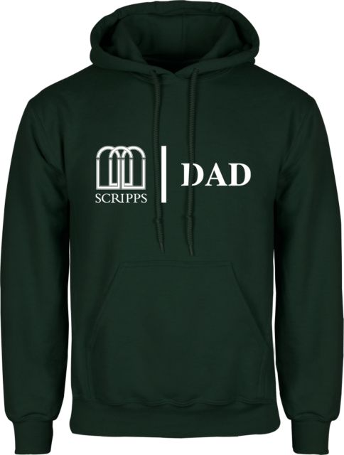 Scripps College Dad Fleece Hooded Sweatshirt - ONLINE ONLY