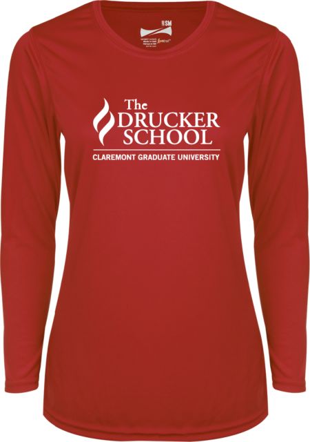 Claremont Graduate University Drucker School Women's Syntrel Performance Long Sleeve T-Shirt - ONLINE ONLY