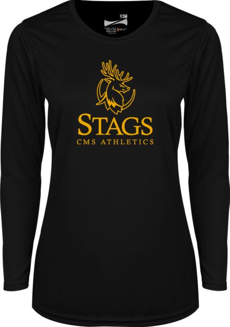 Claremont-Mudd-Scripps Stags CMS Athletics Women's Syntrel Performance Long Sleeve T-Shirt - ONLINE ONLY