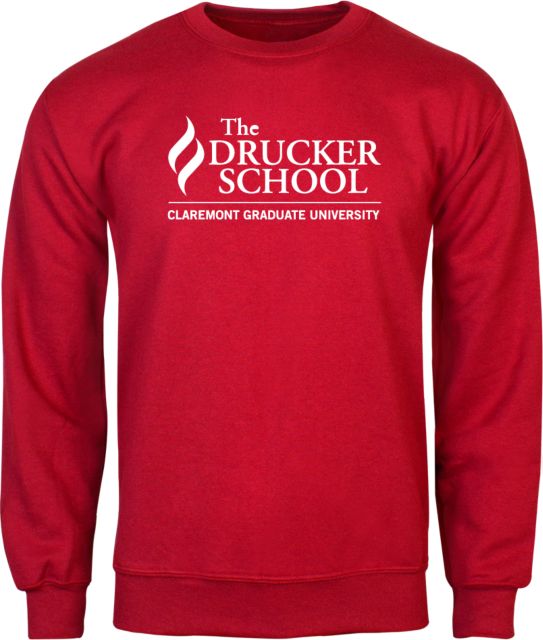 Claremont Graduate University Drucker School Fleece Crewneck Sweatshirt - ONLINE ONLY