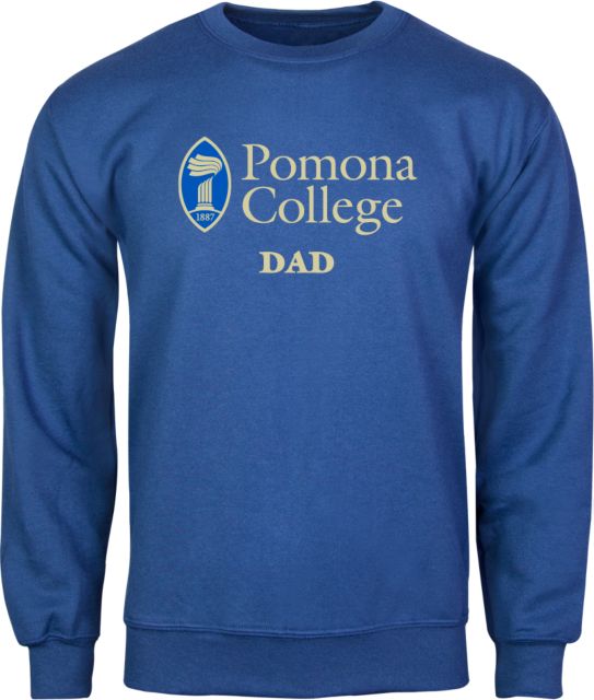Pomona College Dad Fleece Crewneck Sweatshirt - ONLINE ONLY