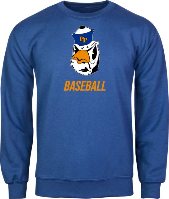 Pomona-Pitzer Sagehens Baseball Fleece Crewneck Sweatshirt - ONLINE ONLY