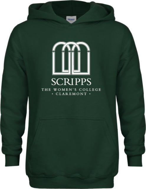 Scripps College Youth Fleece Hooded Sweatshirt - ONLINE ONLY