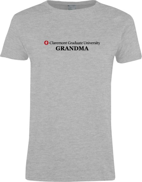 Claremont Graduate University Grandma Women's Short Sleeve T-Shirt - ONLINE ONLY