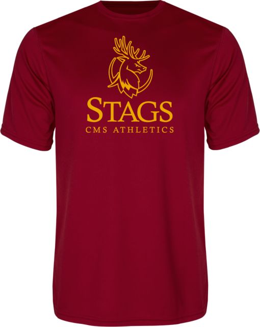 Claremont-Mudd-Scripps Stags CMS Athletics Performance Short Sleeve T-Shirt - ONLINE ONLY