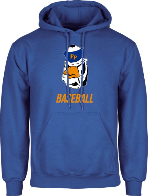 Pomona-Pitzer Sagehens Baseball Fleece Hooded Sweatshirt - ONLINE ONLY