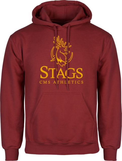 Claremont-Mudd-Scripps Stags CMS Athletics Fleece Hooded Sweatshirt - ONLINE ONLY