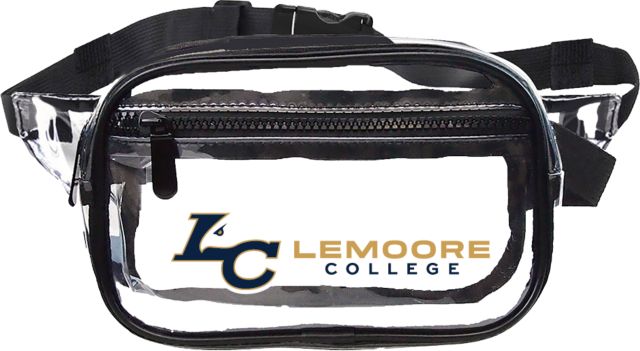 WHC Lemoore Clear Fanny Pack Lemoore College Logo Horizontal - ONLINE ONLY