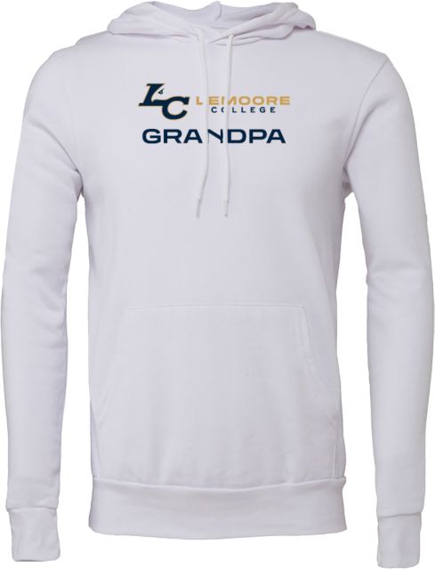 WHC Lemoore Bella + Canvas Fleece Hood Lemoore College Grandpa - ONLINE ONLY