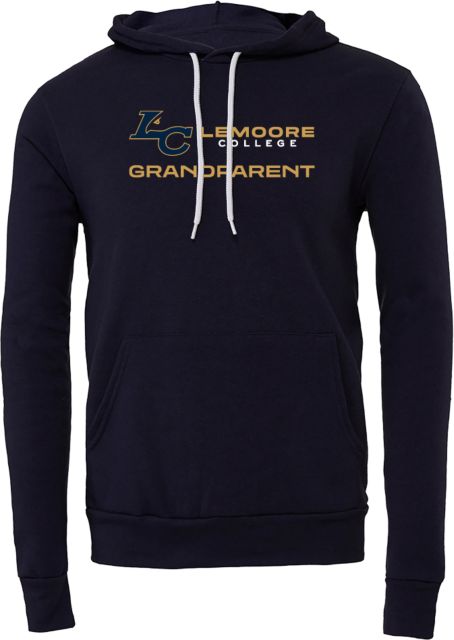 WHC Lemoore Bella + Canvas Fleece Hood Lemoore College Grandparent - ONLINE ONLY