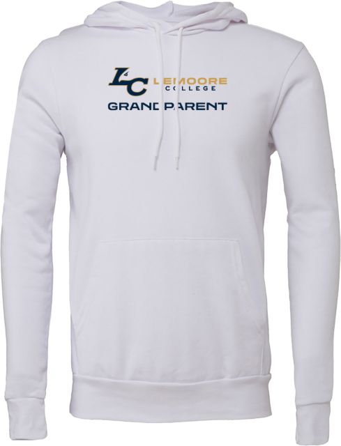 WHC Lemoore Bella + Canvas Fleece Hood Lemoore College Grandparent - ONLINE ONLY