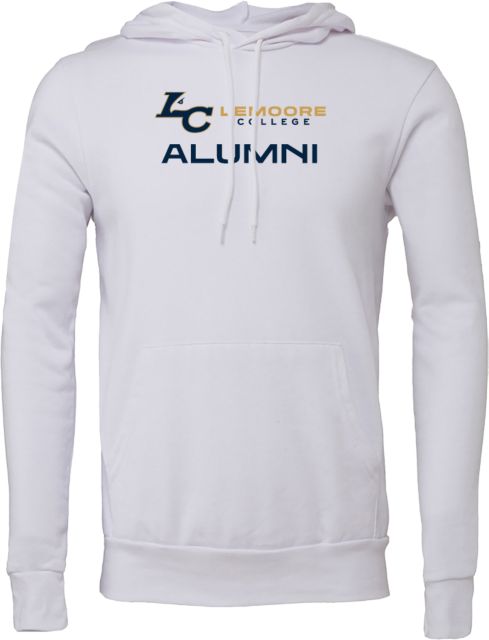 WHC Lemoore Bella + Canvas Fleece Hood Lemoore College Alumni - ONLINE ONLY