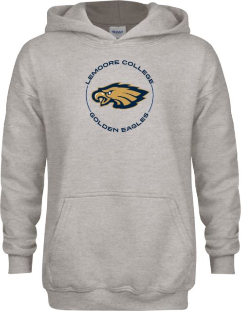 WHC Lemoore Youth Fleece Hood Lemoore College Golden Eagles Logo - ONLINE ONLY