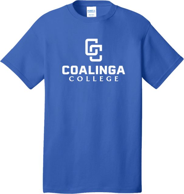 WHC Coalinga Extended T Shirt Coalinga College Vertical Lockup - Plus - ONLINE ONLY