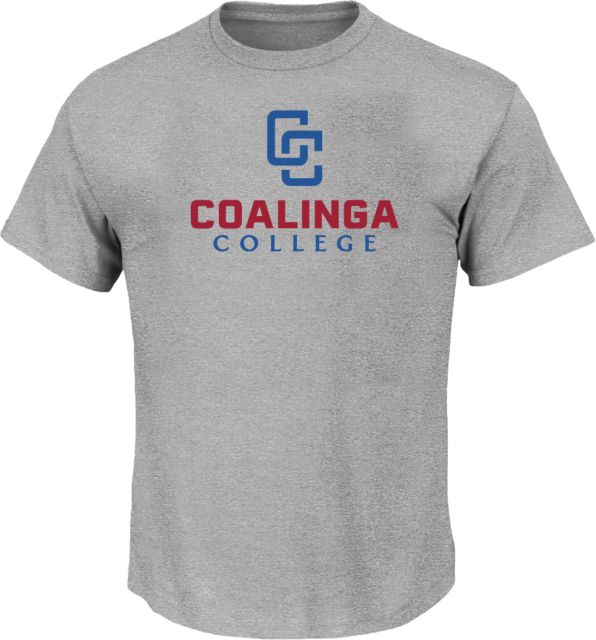 WHC Coalinga Tall T Shirt Coalinga College Vertical Lockup - Plus - ONLINE ONLY
