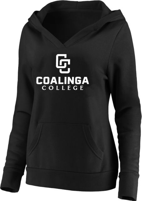 WHC Coalinga Womens Plus Hoodie Coalinga College Vertical Lockup - Plus - ONLINE ONLY