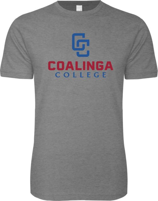 WHC Coalinga Next Level SoftStyle T Shirt Coalinga College Vertical Lockup - ONLINE ONLY