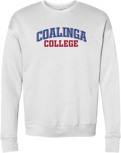 WHC Coalinga Bella + Canvas Fleece Crew Coalinga College Arched - ONLINE ONLY
