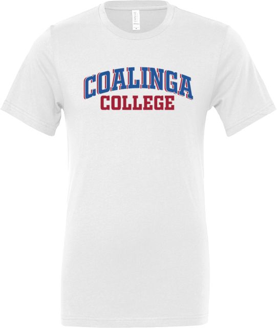 WHC Coalinga Bella + Canvas Jersey Cotton T Shirt Coalinga College Arched - ONLINE ONLY