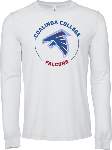 WHC Coalinga Bella + Canvas Jersey Cotton Long Sleeve T Shirt Coalinga College Primary Athletics Mark - ONLINE ONLY