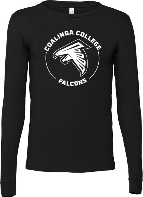 WHC Coalinga Bella + Canvas Jersey Cotton Long Sleeve T Shirt Coalinga College Primary Athletics Mark - ONLINE ONLY