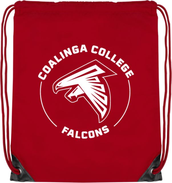 WHC Coalinga Drawstring Backpack Coalinga College Primary Athletics Mark - ONLINE ONLY