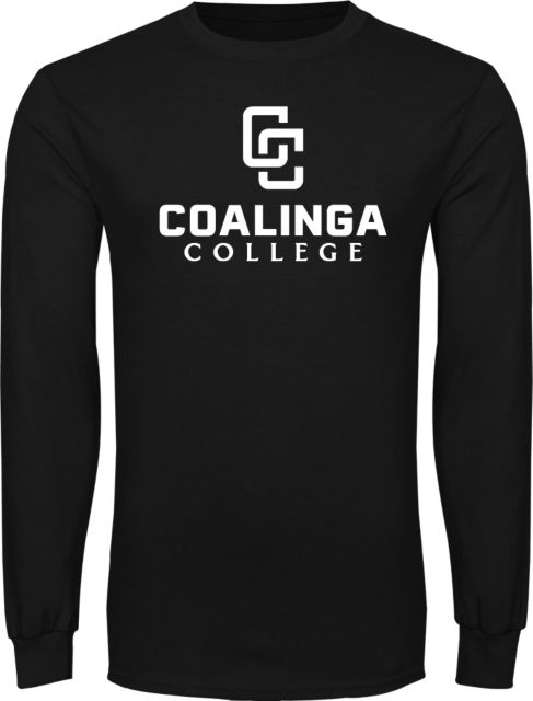 WHC Coalinga Long Sleeve T Shirt Coalinga College Vertical Lockup - ONLINE ONLY