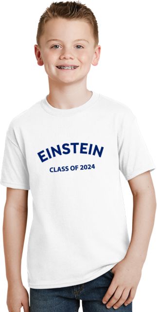 Albert Einstein Youth T Shirt Einstein Arched 2024 - ONLINE ONLY