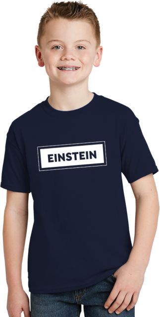 Albert Einstein Youth T Shirt Einstein in Rectangle - ONLINE ONLY