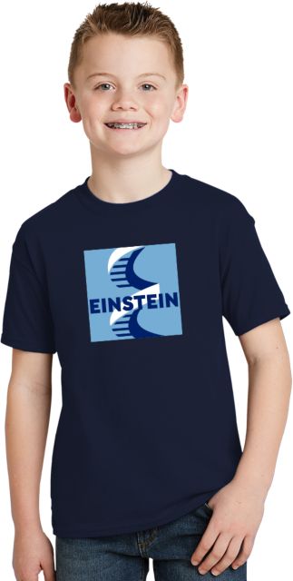 Albert Einstein Youth T Shirt Einstein DNA Logo - ONLINE ONLY