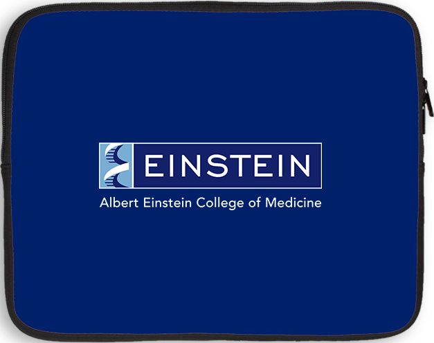 Albert Einstein 10 inch Neoprene iPad/Tablet Sleeve Einstein Logo - ONLINE ONLY