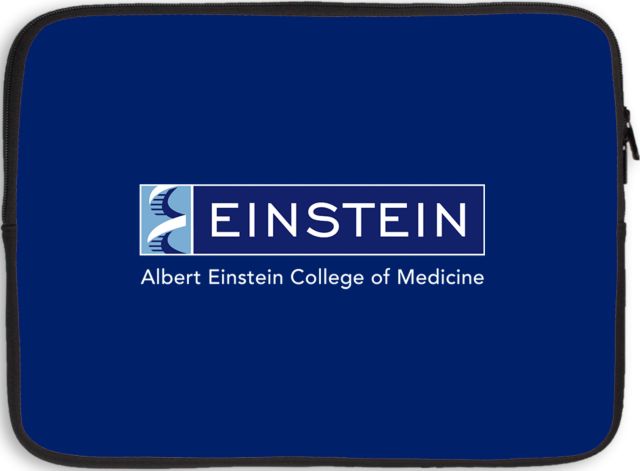 Albert Einstein 15 inch Neoprene Laptop Sleeve Einstein Logo - ONLINE ONLY