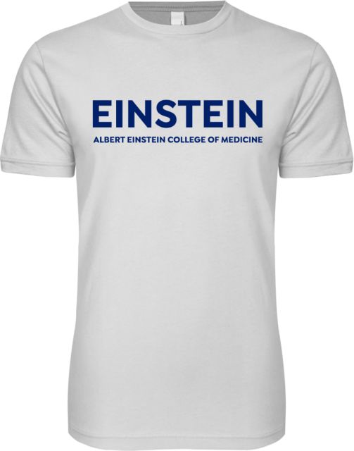 Albert Einstein Next Level SoftStyle T Shirt Einstein Wordmark - ONLINE ONLY